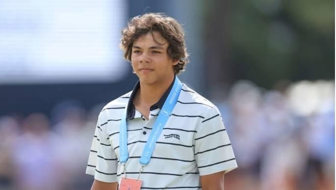 Charlie wood set and emerges at the U S open at Oakland