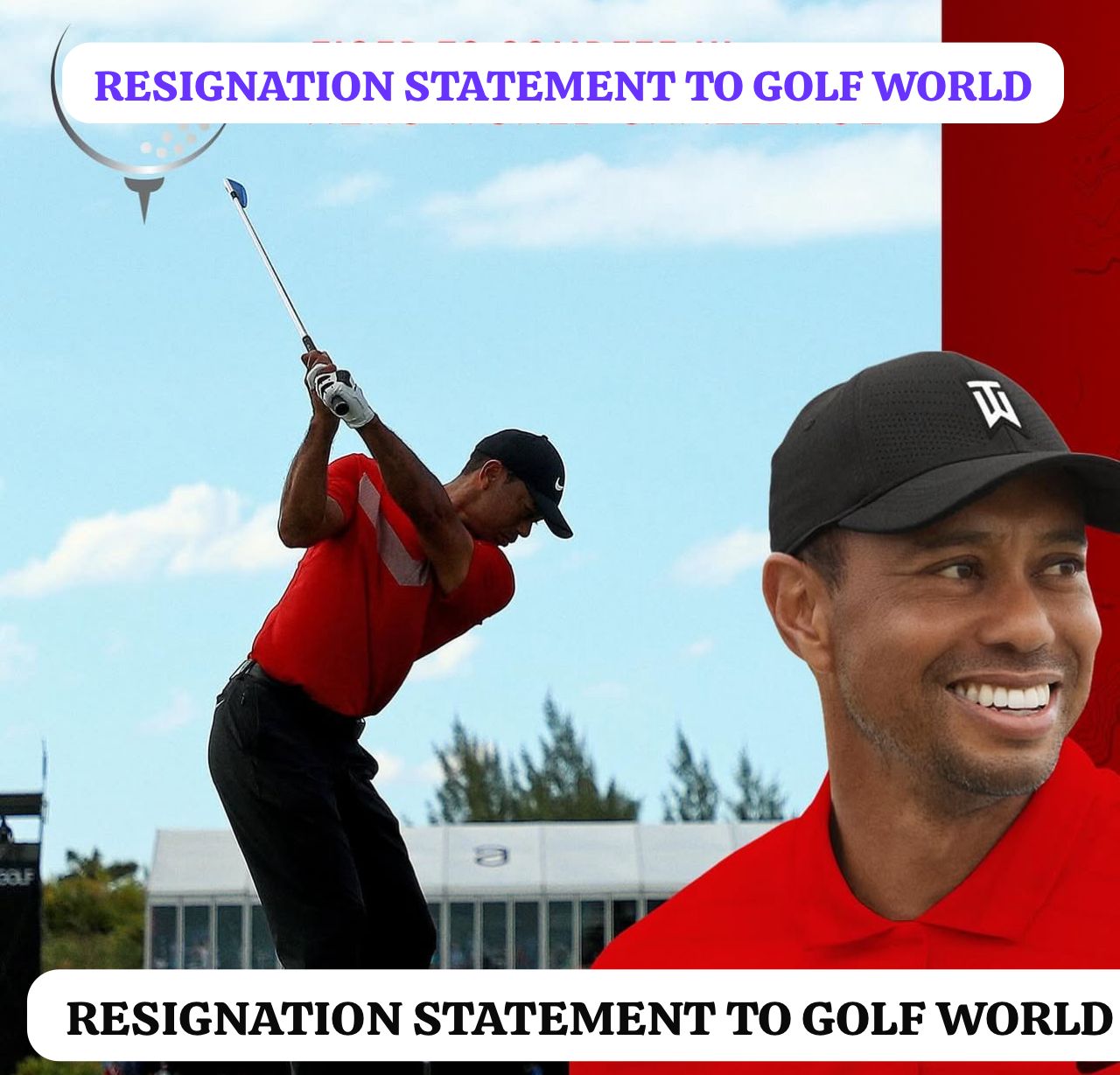 Tiger Woods Heartfelt Resignation Speech To The Entire Golf World After ...